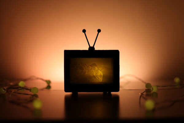 3D Baskılı Kişiye Özel TV Gece Lambası