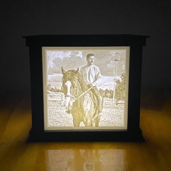 Kişiye Özel 3D Fotoğraflı Gece Lambası