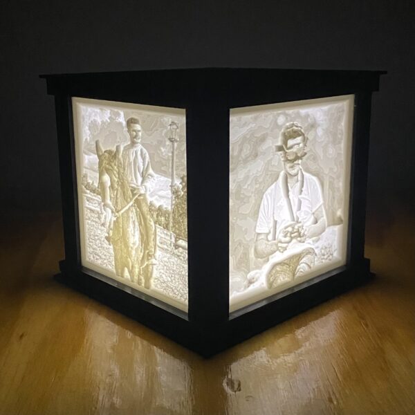 Kişiye Özel 3D Fotoğraflı Gece Lambası - Görsel 3
